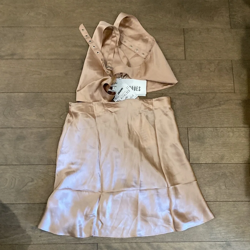 Sleeping with Jacques Carla Mini Skirt & Bon Jacques Top size‎ 8